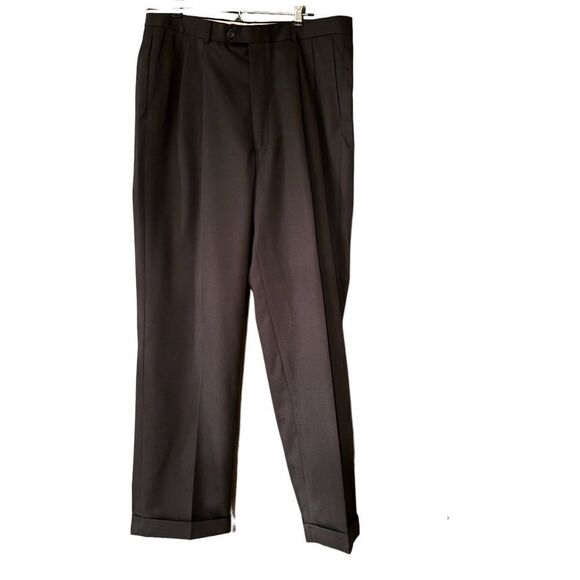 Brooks Brothers 346 100% Wool Grey SlacksSize 34 Long